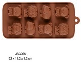 Moule silicone chocolat animaux rigolos pas cher